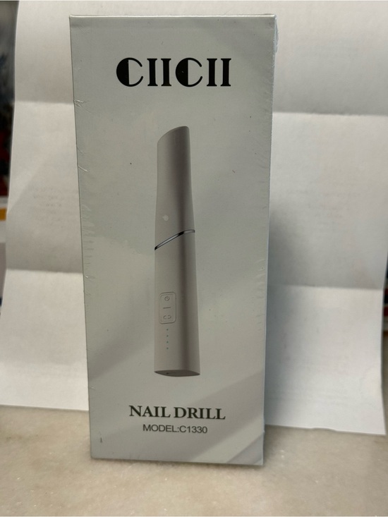 CIICII Other - White Nail Drill Model C1330 – Portable Electric Manicure Tool